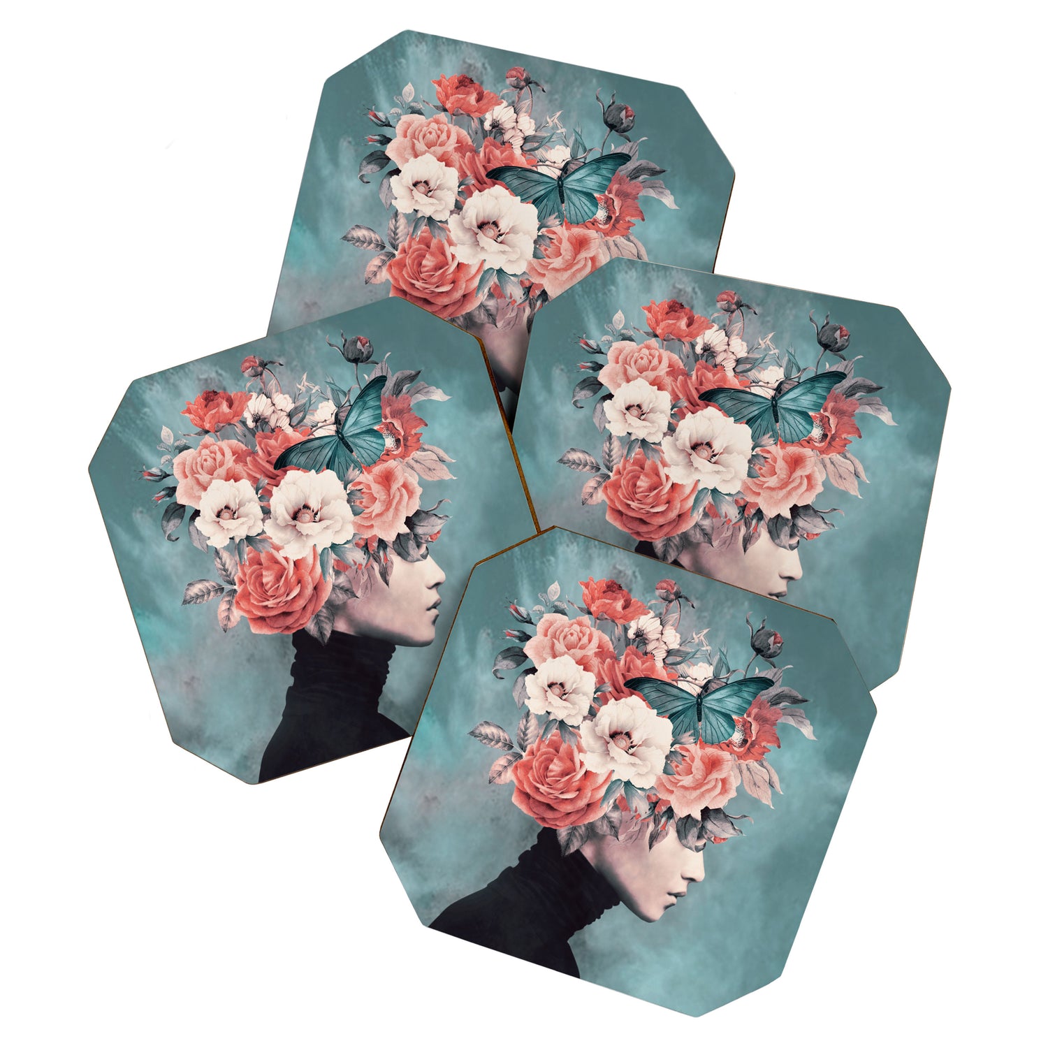 blooming 3 Coaster Gallery Image 1