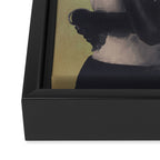 blooming kiss  Framed Canvas Print Gallery Image 3