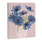 blue flowers 2 Canvas Print Gallery Image 6