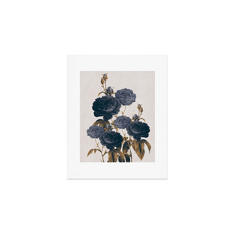 blue flowers Art Print Gallery Image 1