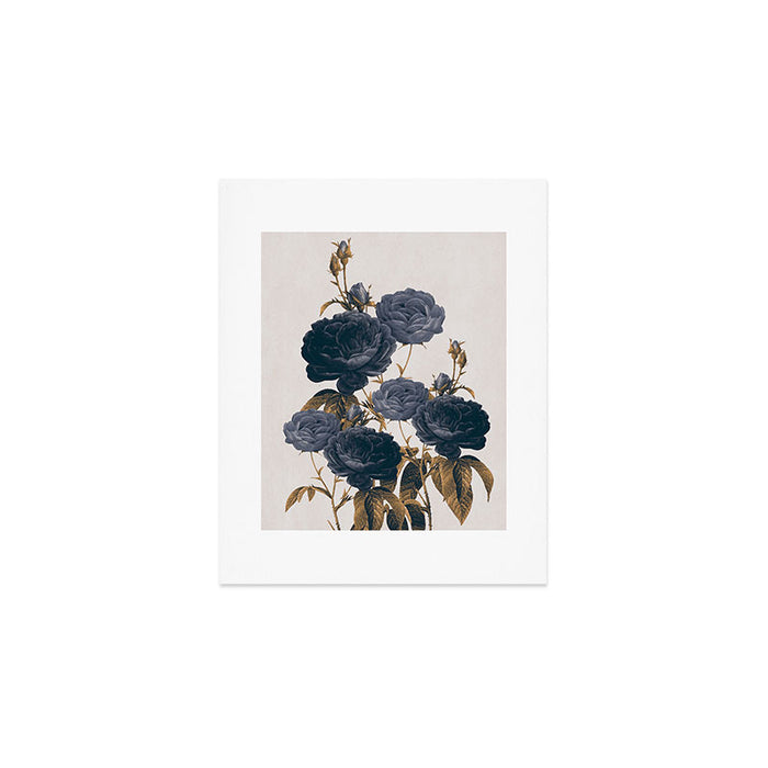 blue flowers Art Print Gallery Image 1