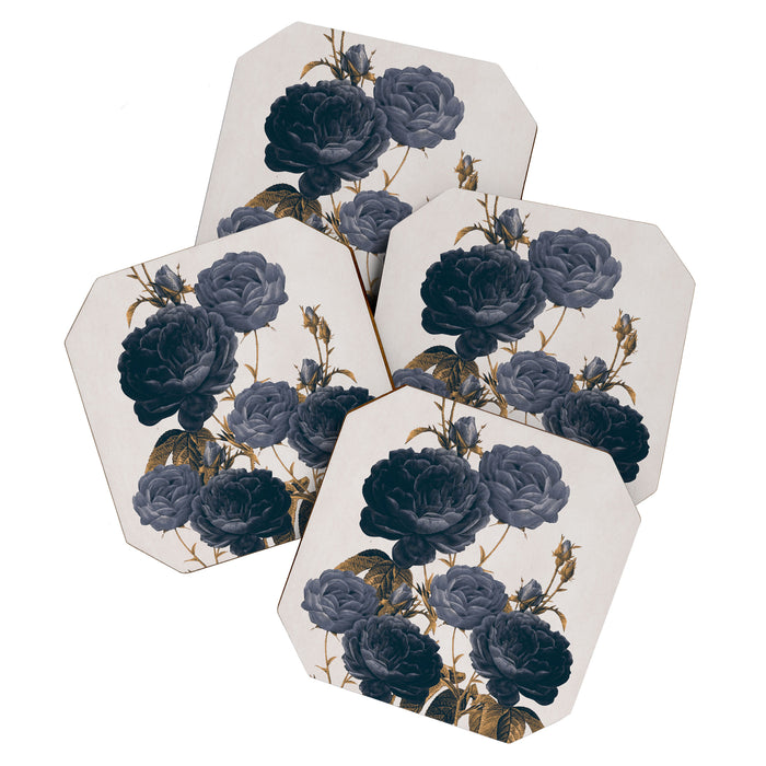 blue flowers Coaster Gallery Image 1