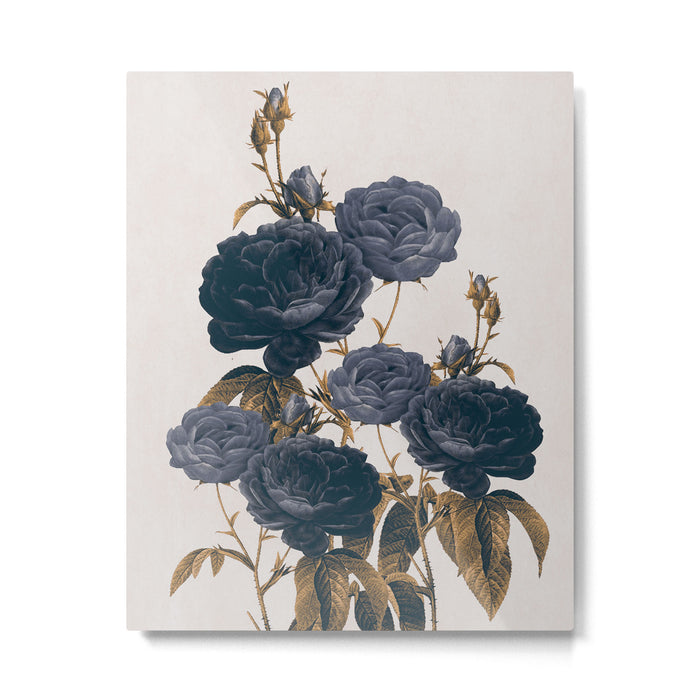 blue flowers Metal Print Gallery Image 1