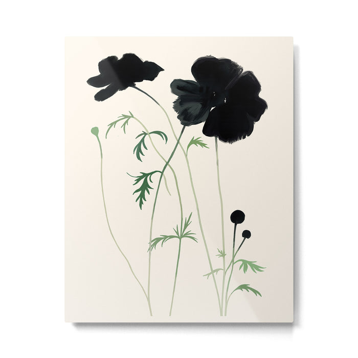 Botanical Elegance II Metal Print Gallery Image 1