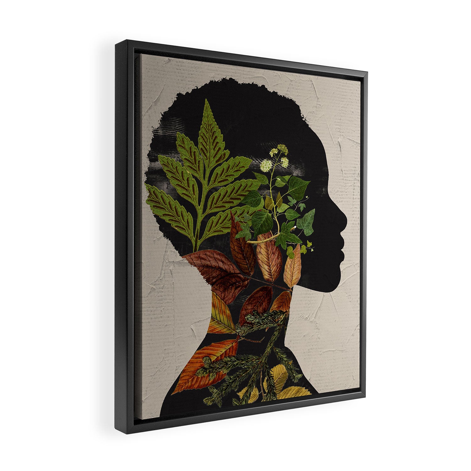Botanical Portrait Framed Canvas Print Gallery Image 2