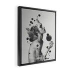 BUBBLES Framed Canvas Print Gallery Image 2