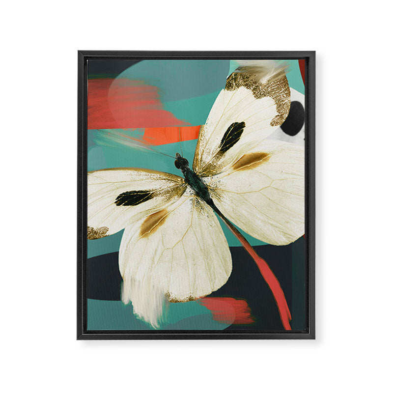Butterfly Framed Canvas Print Gallery Image 3