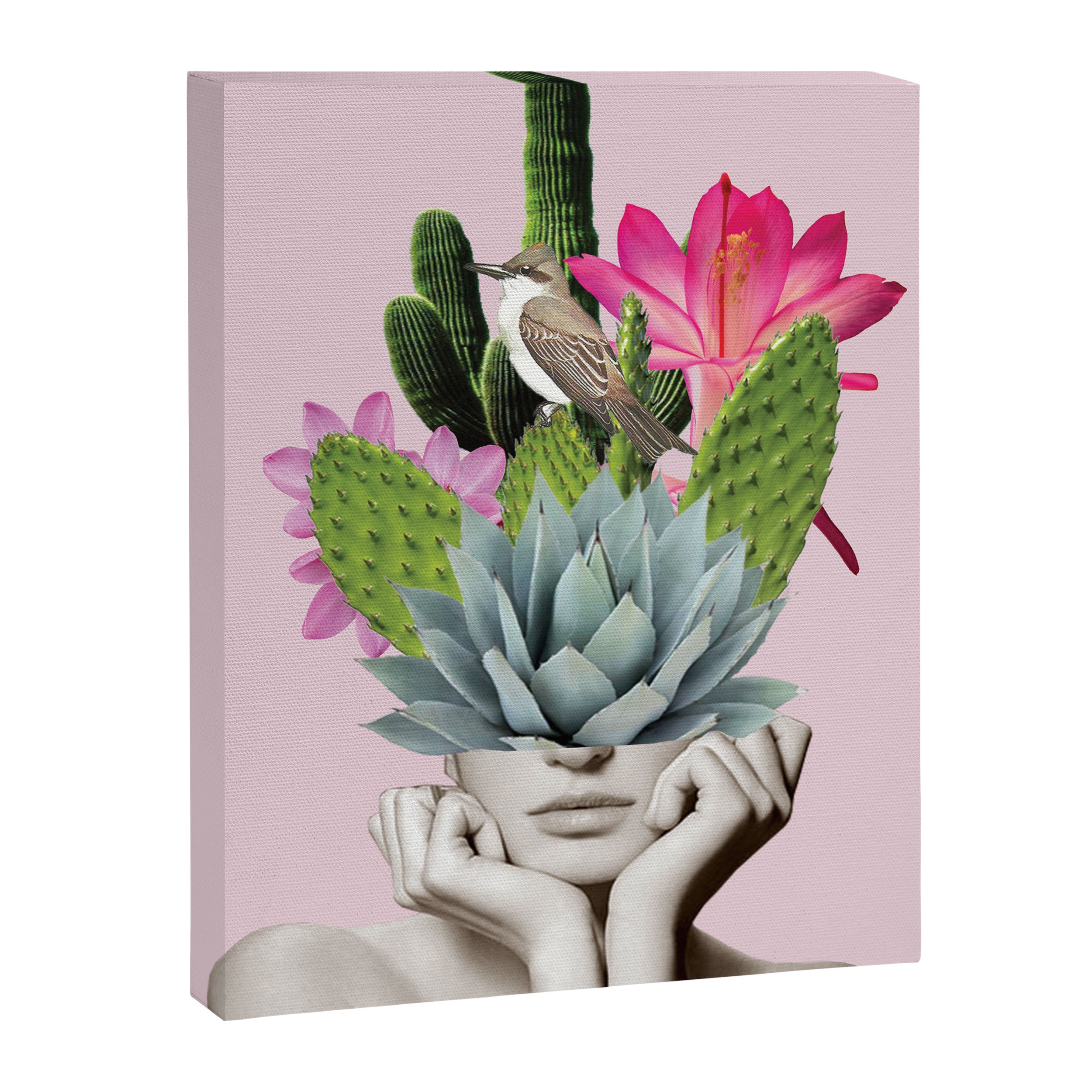 Cactus Lady Canvas Print Gallery Image 6