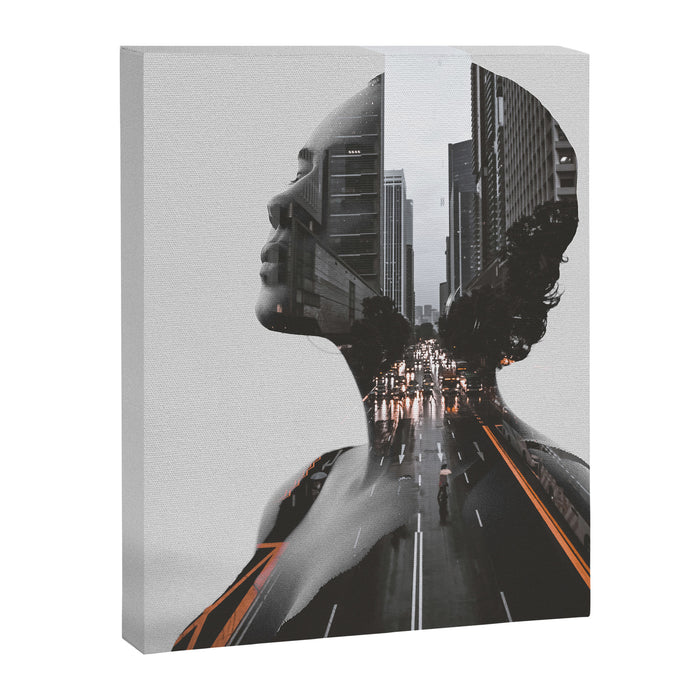City 2 Canvas Print Gallery Image 1