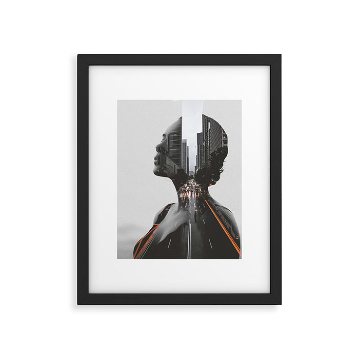 City 2 Framed Art Print Gallery Image 1
