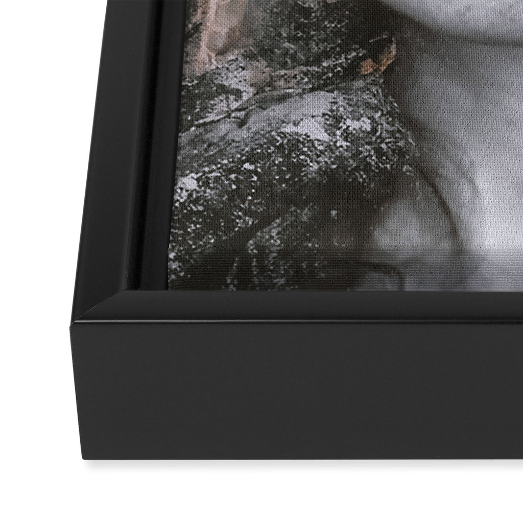 Cliff Framed Canvas Print Gallery Image 3