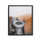 Cliff Framed Canvas Print Gallery Image 8