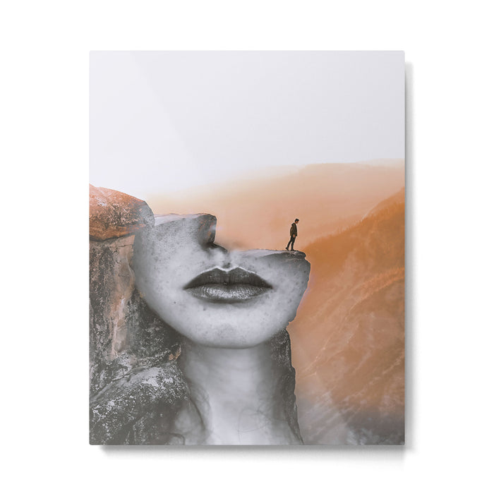 Cliff Metal Print Gallery Image 1