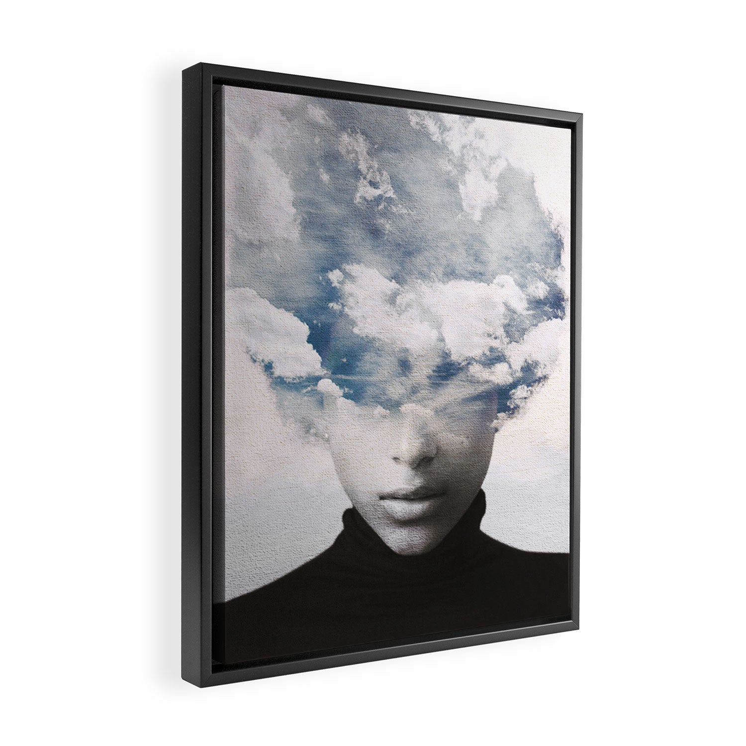 clouds Framed Canvas Print Gallery Image 2