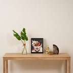 collage art / bird 2 Framed Canvas Print Gallery Image 4