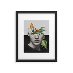 collage art / bird 2 Framed Art Print Gallery Image 5