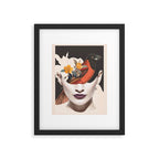 collage art / bird 2 Framed Art Print Gallery Image 4