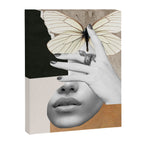 collage art / butterfly 2 Canvas Print Gallery Image 6