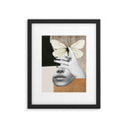 collage art / butterfly 2 Framed Art Print Gallery Image 5