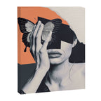 collage art / butterfly Canvas Print Gallery Image 6