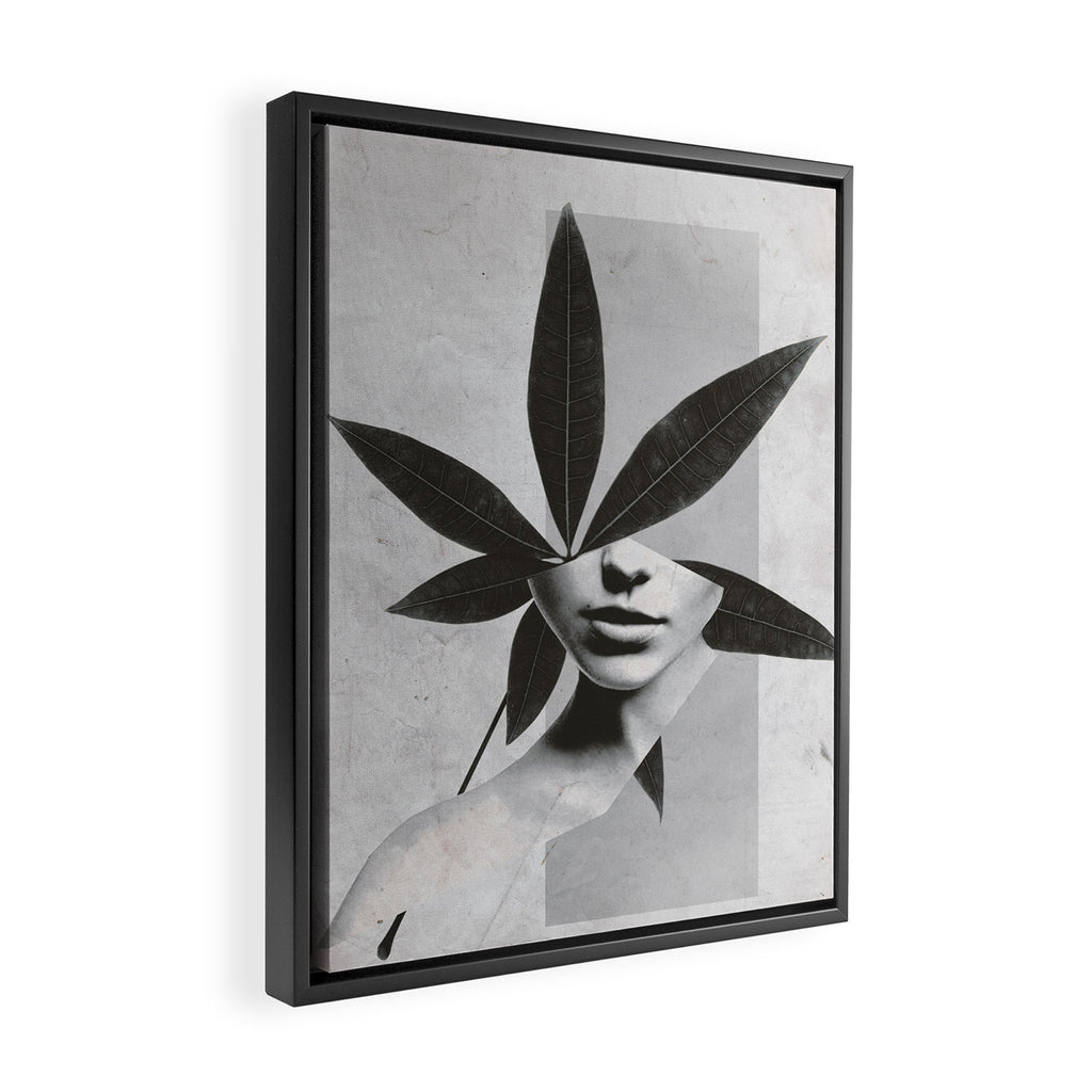 collage art / calmness  2 Framed Canvas Print Gallery Image 2