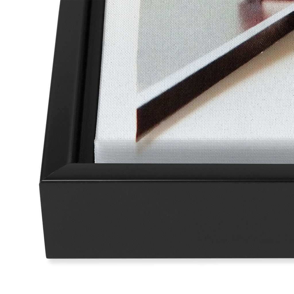 collage art / calmness Framed Canvas Print Gallery Image 3