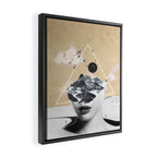 collage art / Wild Nature Framed Canvas Print Gallery Image 2