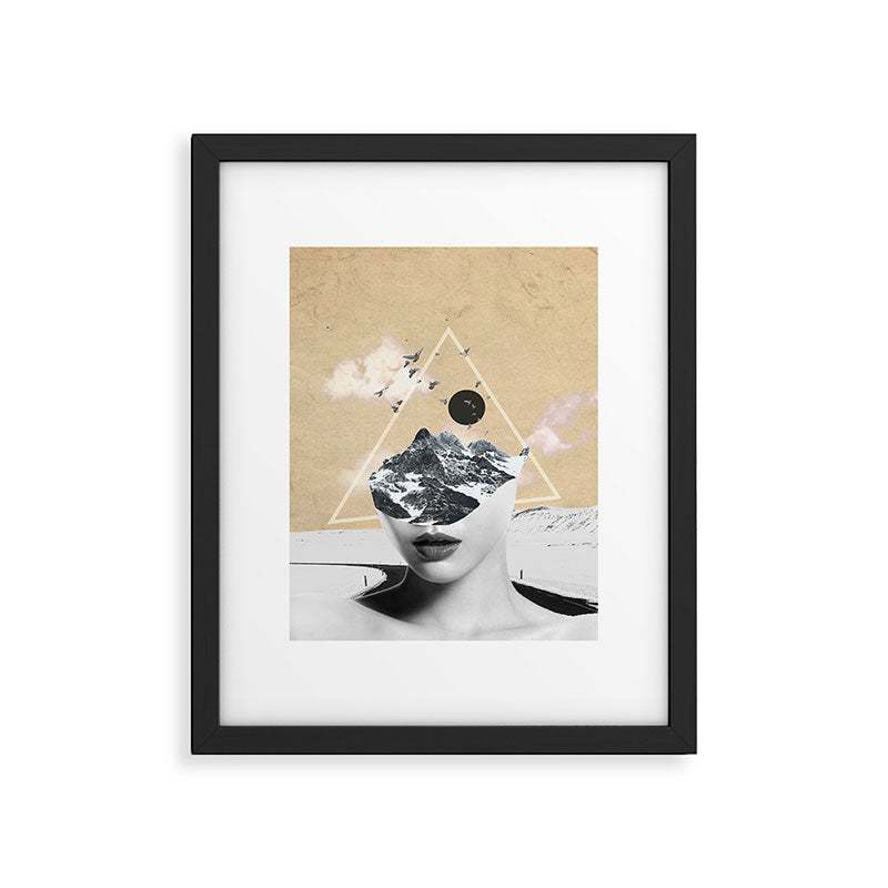 collage art / Wild Nature Framed Art Print Gallery Image 4