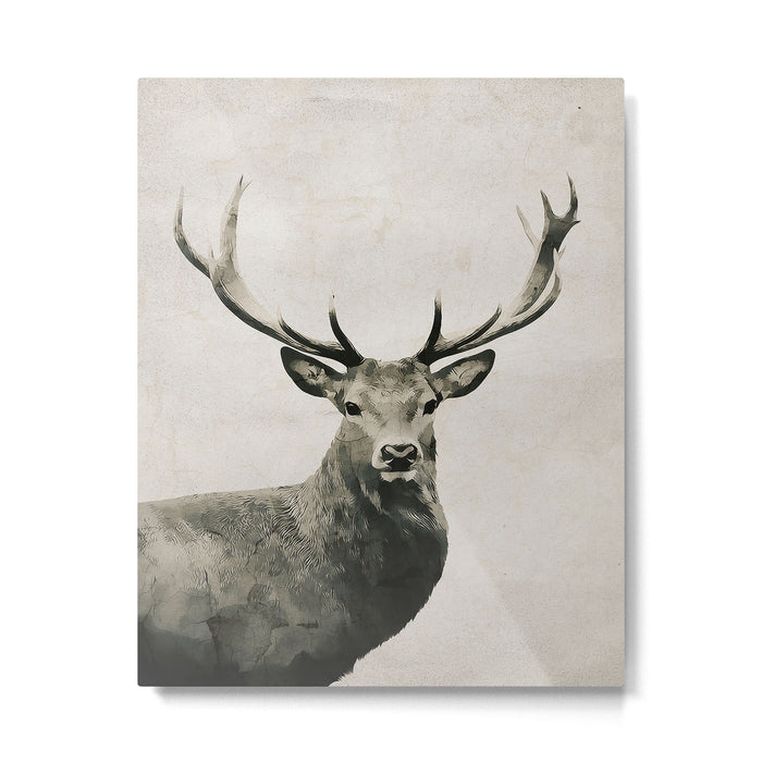 DEER Metal Print Gallery Image 1