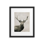 DEER Framed Art Print Gallery Image 4
