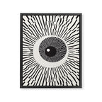 EYE Framed Canvas Print Gallery Image 6