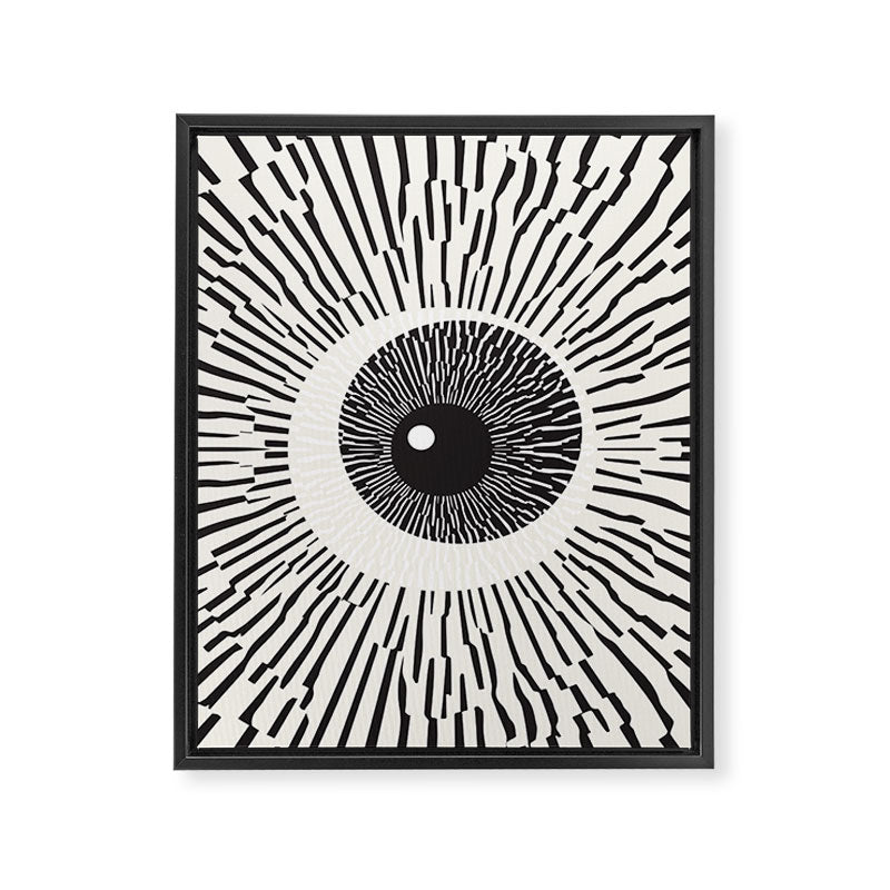 EYE Framed Canvas Print Gallery Image 6