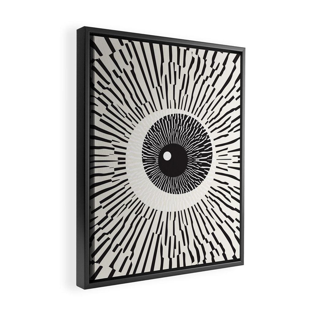 EYE Framed Canvas Print Gallery Image 2