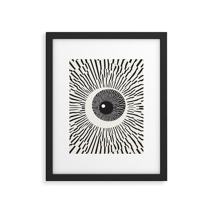 EYE Framed Art Print Gallery Image 1