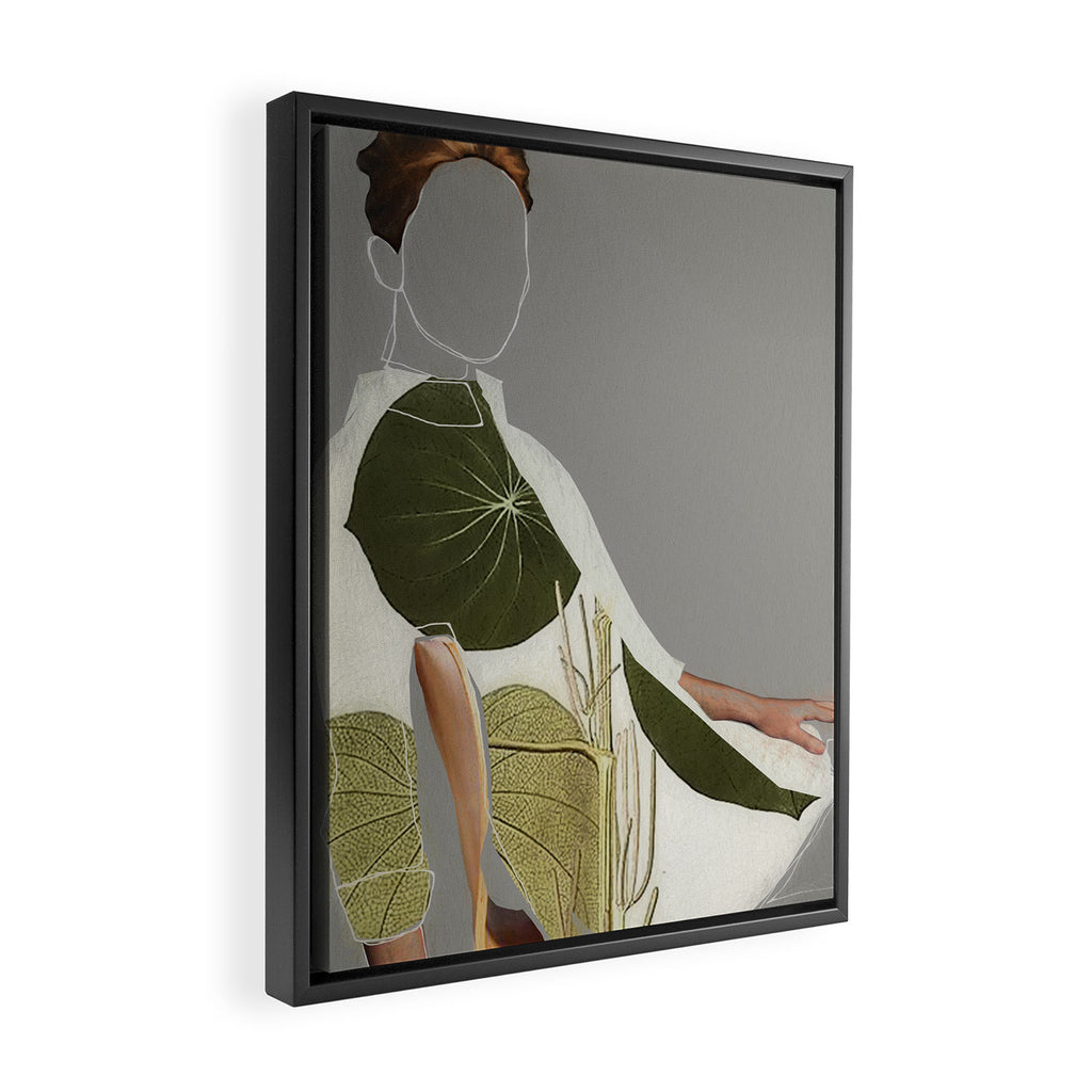 Female Figure 12 Framed Canvas Print Gallery Image 2