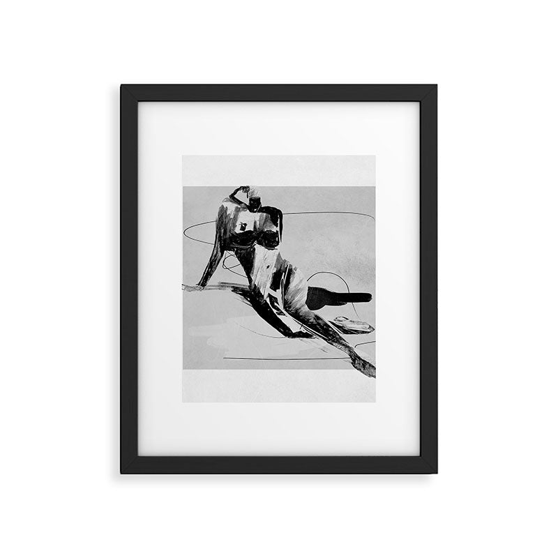 Female Figure 3 Framed Art Print Gallery Image 6