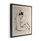 Female Figure 9 Framed Canvas Print Gallery Image 2