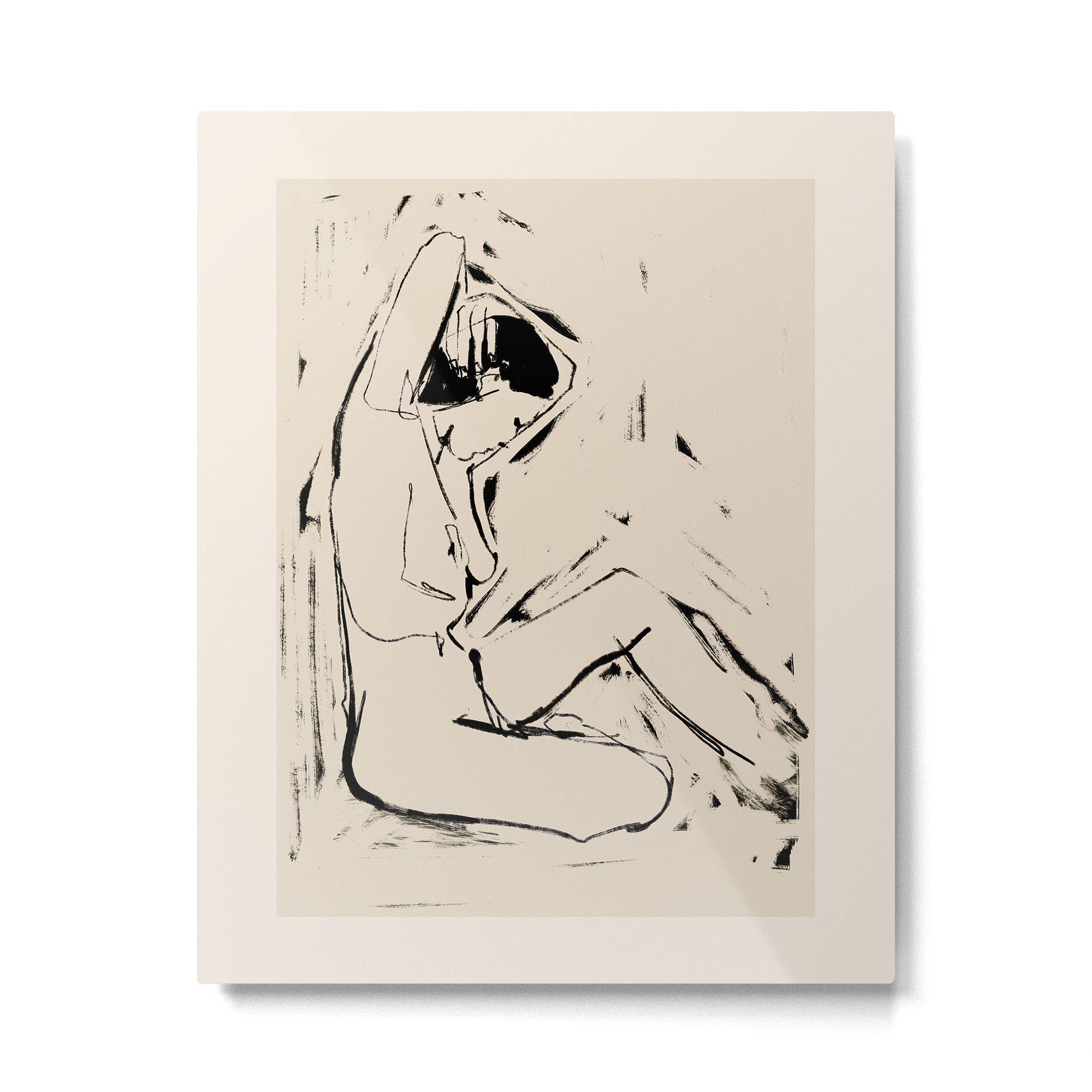 Female Figure 9 Metal Print Gallery Image 4