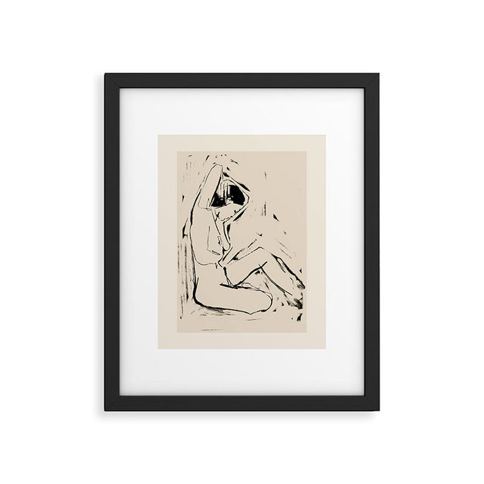 Female Figure 9 Framed Art Print Gallery Image 1