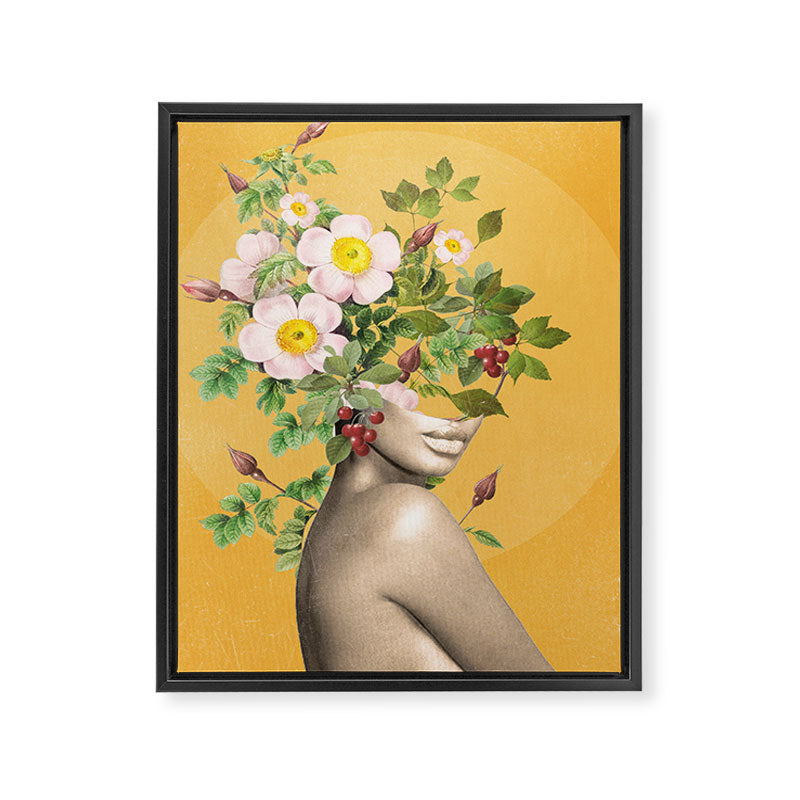 Floral beauty 12 Framed Canvas Print Gallery Image 6