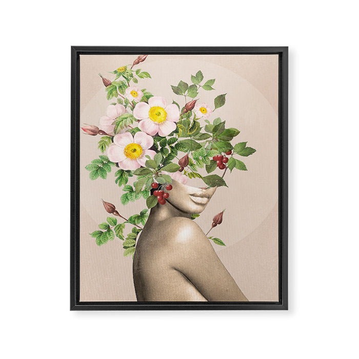 Floral beauty 14 Framed Canvas Print Gallery Image 1