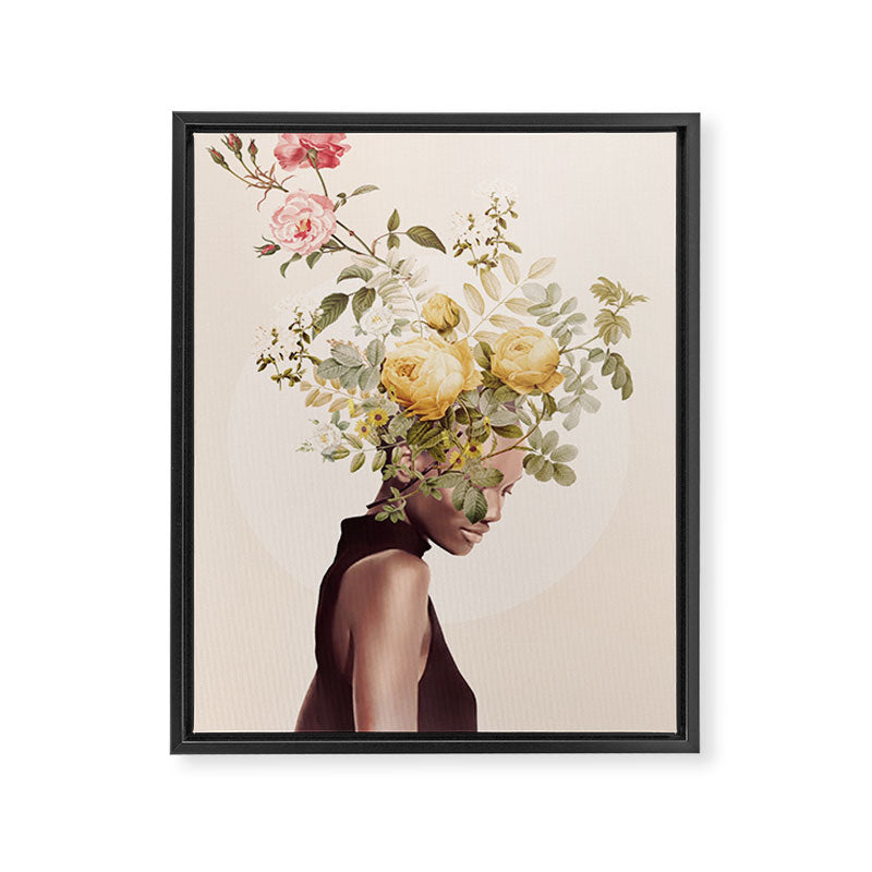 Floral beauty 16 Framed Canvas Print Gallery Image 6