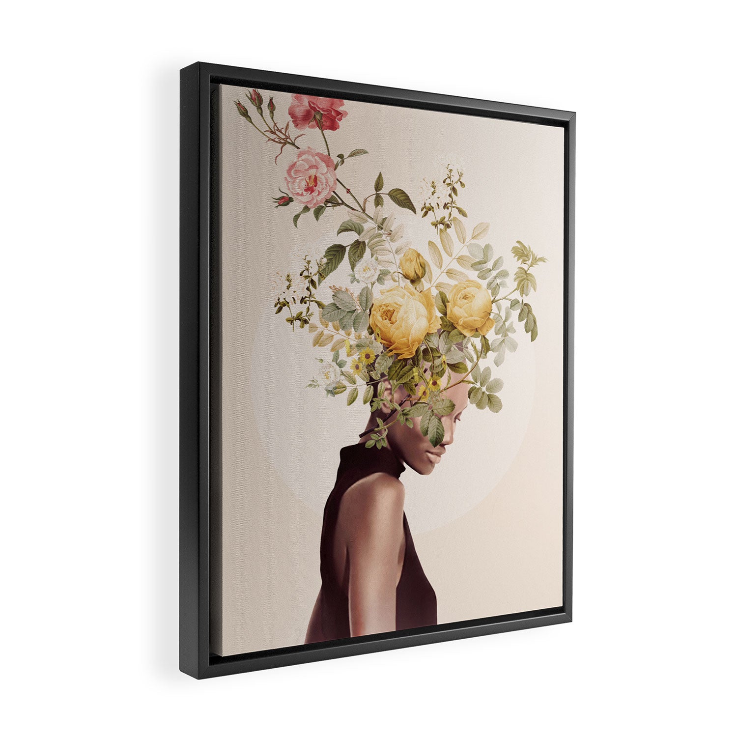 Floral beauty 16 Framed Canvas Print Gallery Image 2