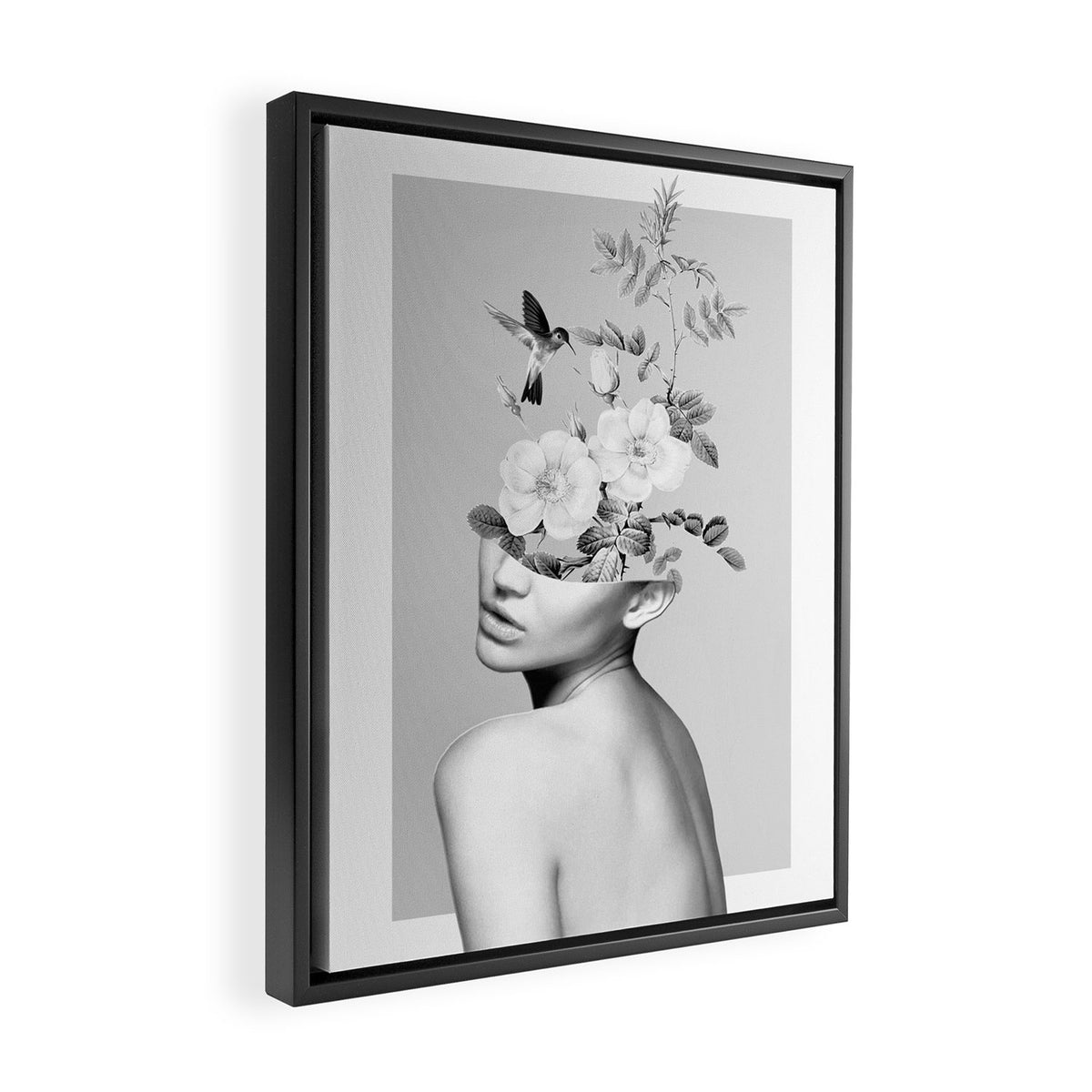 Floral beauty 2 Framed Canvas Print Gallery Image 2