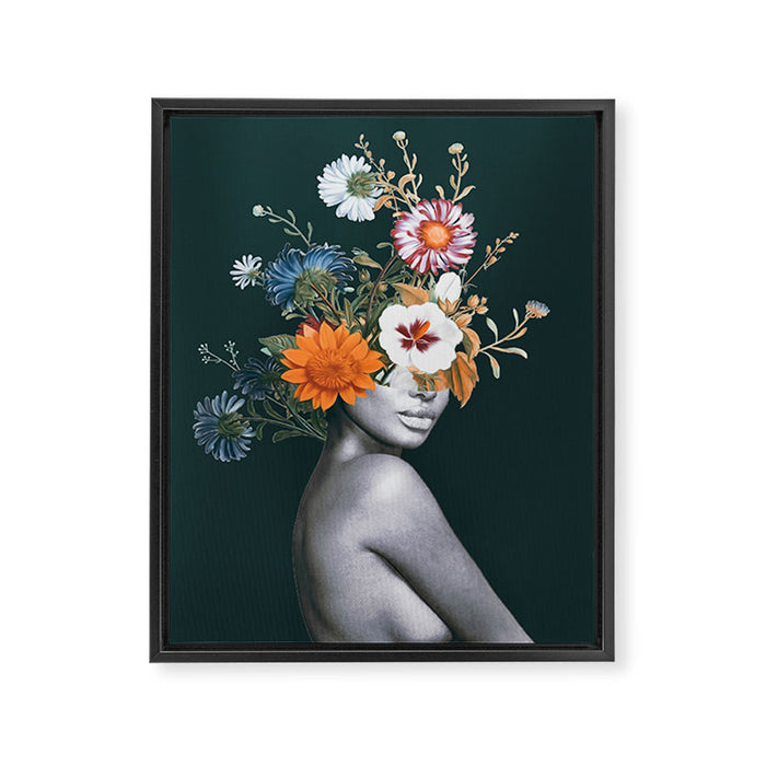 Floral beauty 20 Framed Canvas Print Gallery Image 1
