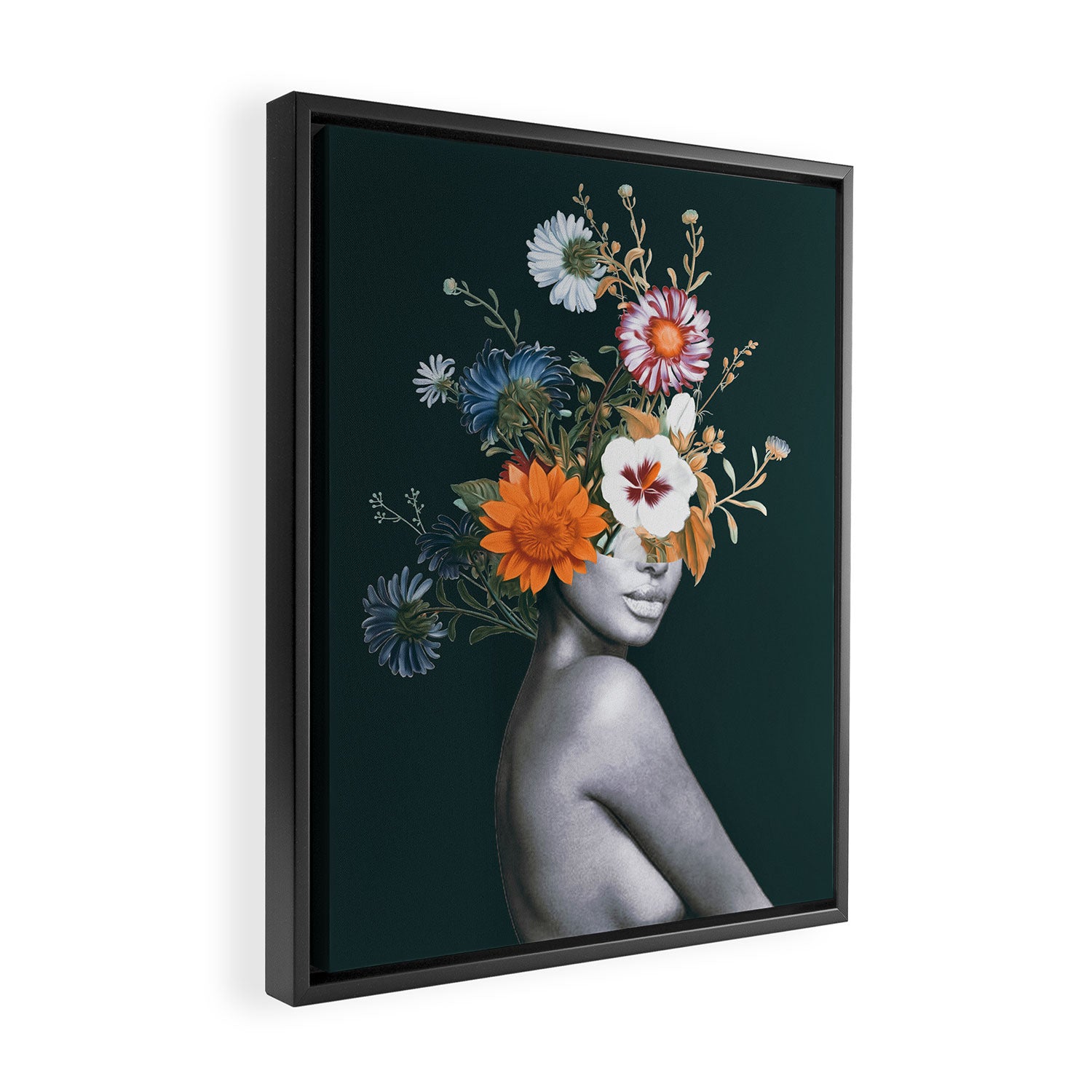 Floral beauty 20 Framed Canvas Print Gallery Image 2