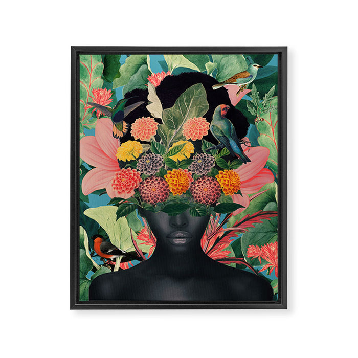 Floral beauty 24 Framed Canvas Print Gallery Image 1