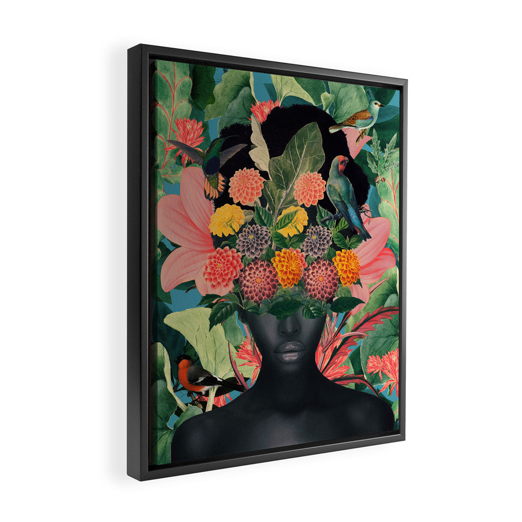 Floral beauty 24 Framed Canvas Print Gallery Image 2