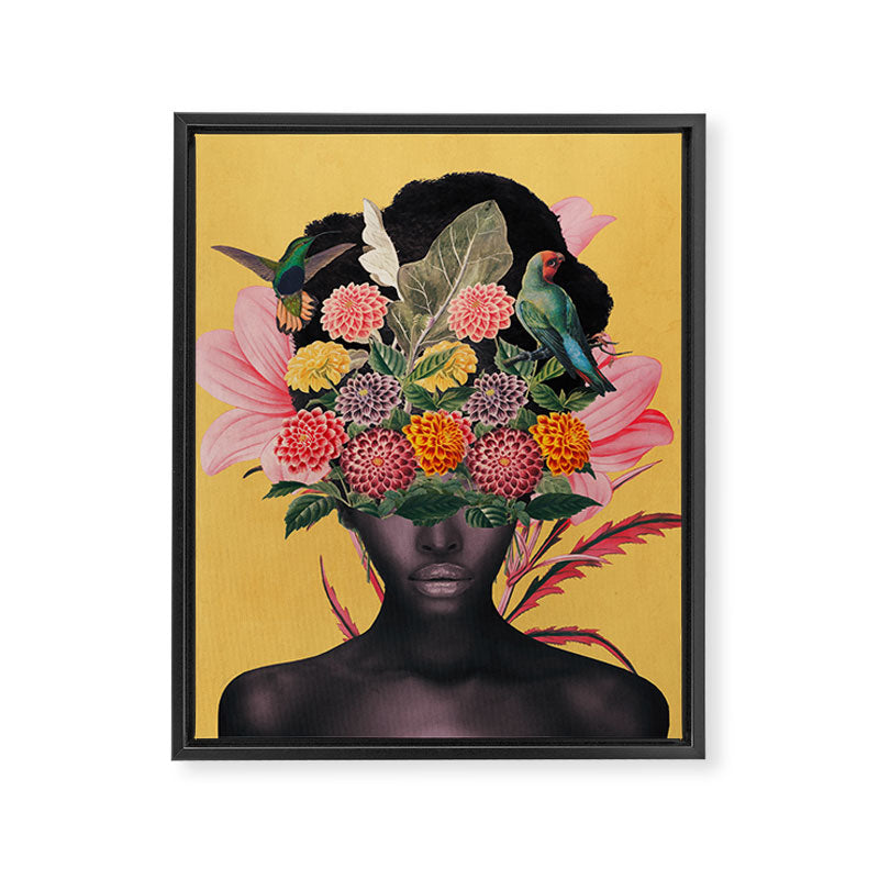 Floral beauty 27 Framed Canvas Print Gallery Image 6