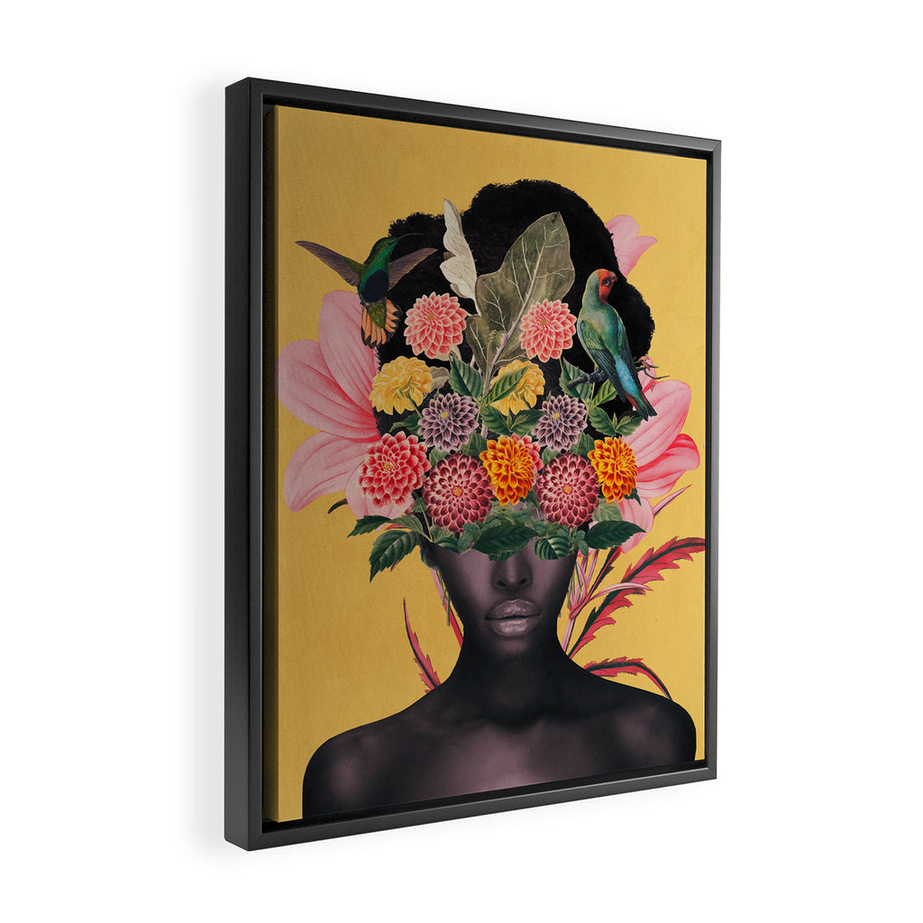 Floral beauty 27 Framed Canvas Print Gallery Image 2